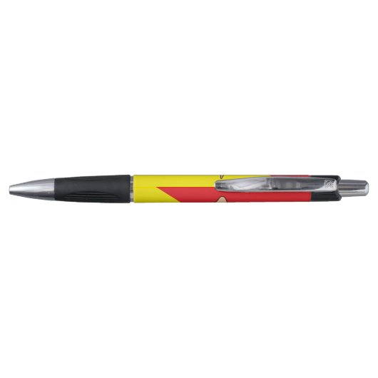Patriottische Pen met vlag van Sicilië, Italië (Achterkant)