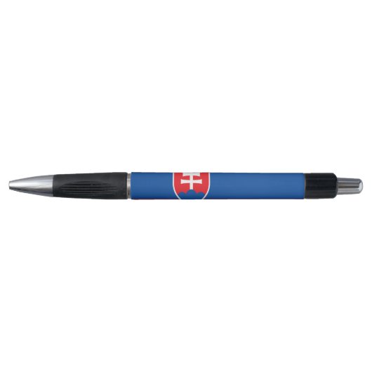 Patriottische Pen met vlag van Slowakije (Voorkant)