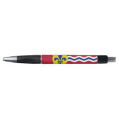 Patriottische Pen met vlag van St. Louis, Missouri (Voorkant)