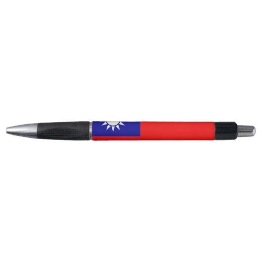 Patriottische Pen met vlag van Taiwan (Voorkant)