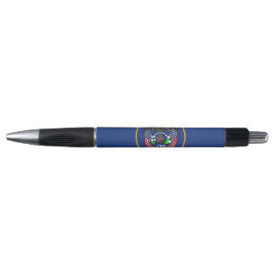Patriottische Pen met vlag van Utah State, Verenig