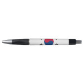 Patriottische Pen met vlag van Zuid-Korea (Voorkant)