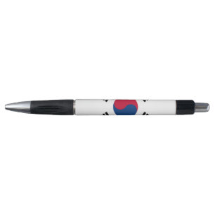 Patriottische Pen met vlag van Zuid-Korea