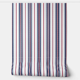 Patriottische pennenstrepen behang