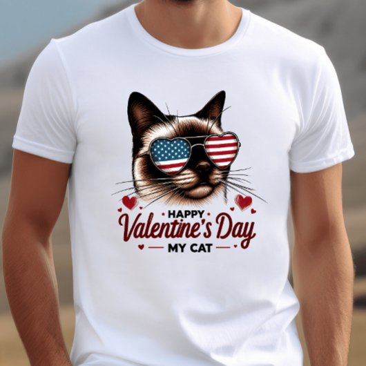 Patriottische perfectie: Valentijn’s Day Cat Trui