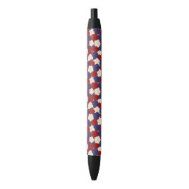 Patriottische Petunia's Blauwe Inkt Pen
