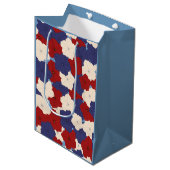 Patriottische Petunia's Cadeautas (Voorkant Gekanteld)