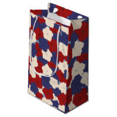 Patriottische Petunia's Cadeautas (Achterkant Gekanteld)