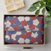 Patriottische Petunia's Tissuepapier (Geschenk)
