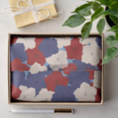 Patriottische Petunia's Tissuepapier (Geschenk)