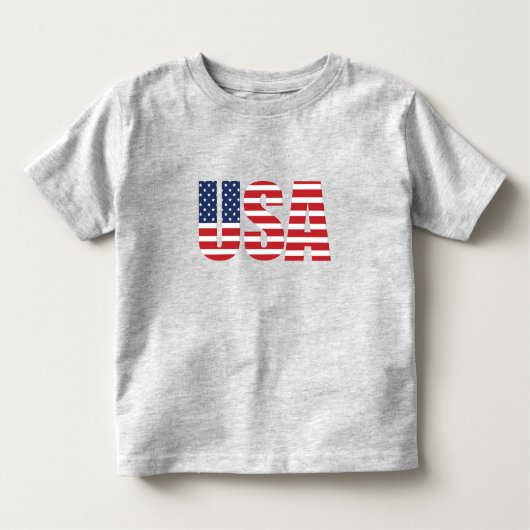 Patriottische peuter T-shirt (Voorkant)