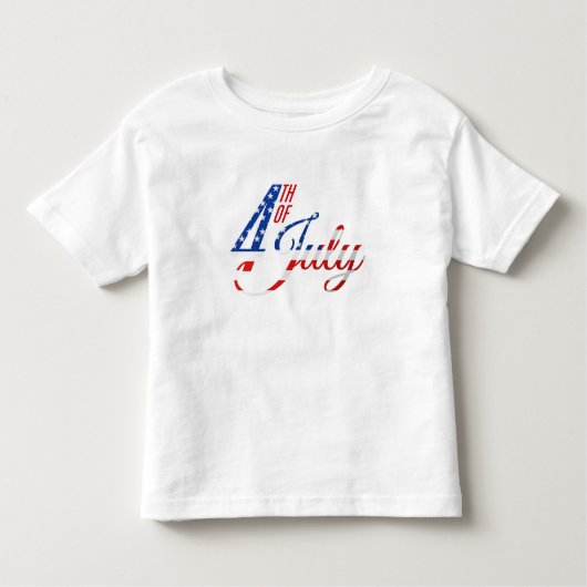 Patriottische peuter T-shirt (Voorkant)