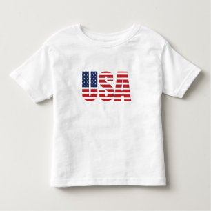 Patriottische peuter T-shirt