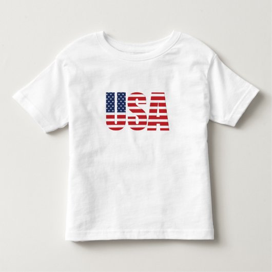 Patriottische peuter T-shirt (Voorkant)
