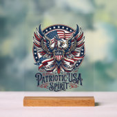 Patriottische Phoenix Hybride Patriottisch Dier Hy Acryl Bord (Neutraal)