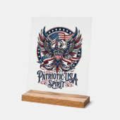 Patriottische Phoenix Hybride Patriottisch Dier Hy Acryl Bord (Hoek)