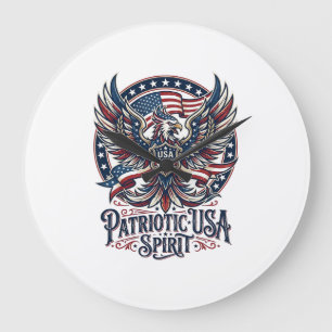 Patriottische Phoenix Hybride Patriottisch Dier Hy Grote Klok