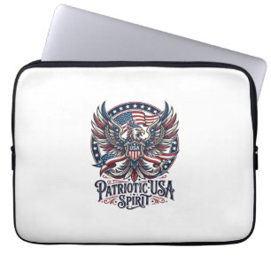 Patriottische Phoenix Hybride Patriottisch Dier Hy Laptop Sleeve