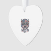 Patriottische Phoenix Hybride Patriottisch Dier Hy Ornament (voorkant)
