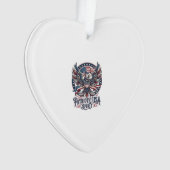 Patriottische Phoenix Hybride Patriottisch Dier Hy Ornament (voorkant)