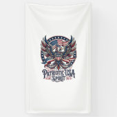 Patriottische Phoenix Hybride Patriottisch Dier Hy Spandoek (Verticaal)