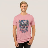 Patriottische Phoenix Hybride Patriottisch Dier Hy Tri-Blend Shirt (Voorkant volledig)