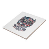 Patriottische Phoenix Hybride Patriottische Dier H Tegeltje (Zijkant)