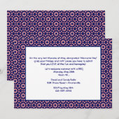 Patriottische Pinwheels uitnodiging (Voorkant / Achterkant)