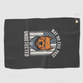 Patriottische Pitbull Waakhond Golfhanddoek (Horizontaal)