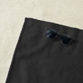 Patriottische Pitbull Waakhond Strandlaken (In situ)