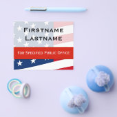 Patriottische politieke campagne Flyer, klein Flyer (Enkel)