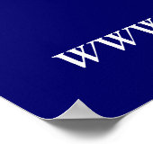 Patriottische politieke campagne poster (Hoek)