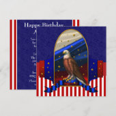 patriottische politieke campagnepartij kaart (Voorkant / Achterkant)