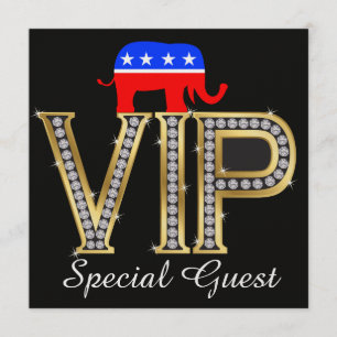 Patriottische Politieke Republikeinse Uitnodiging