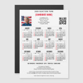 Patriottische politieke verkiezingen QR-code 2026 (Voorkant / Achterkant)