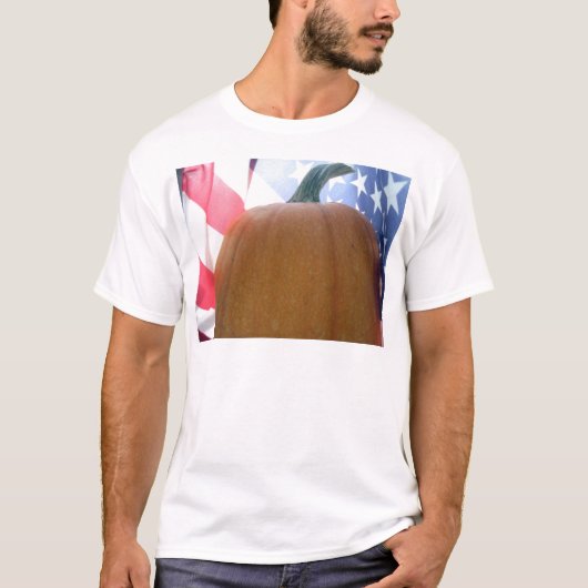 Patriottische Pompoen T-shirt (Voorkant)