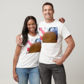 Patriottische Pompoen T-shirt (Unisex)