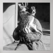 Patriottische pooch, begin jaren '00 poster (Voorkant)