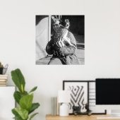 Patriottische pooch, begin jaren '00 poster (Thuiskantoor)