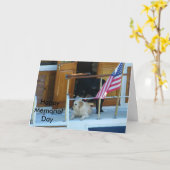 "PATRIOTTISCHE POOCHES" #3 KAART (Gele Bloem)