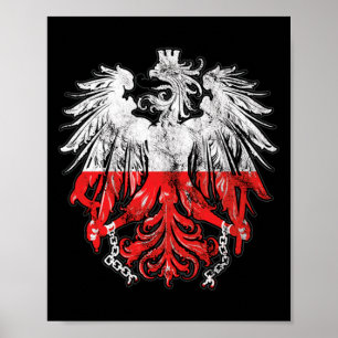 Patriottische Poolse Erfenis Roots Polen Adelaar B Poster
