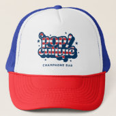 Patriottische Pop Trucker Hat Trucker Pet (Voorkant)