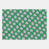 Patriottische PopArt Swirl zonnebril Inpakpapier Vel (Voorkant)