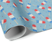 Patriottische Popsicles Inpakpapier (Rol Hoek)