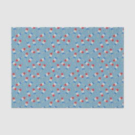 Patriottische Popsicles Tissue Papier