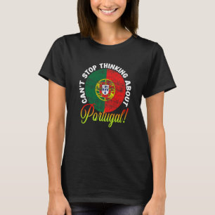 Patriottische Portugese Vlag Kan Niet Stoppen Met T-shirt
