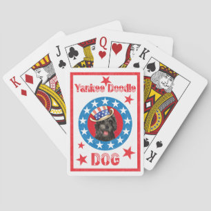 Patriottische Portugese waterhond Pokerkaarten
