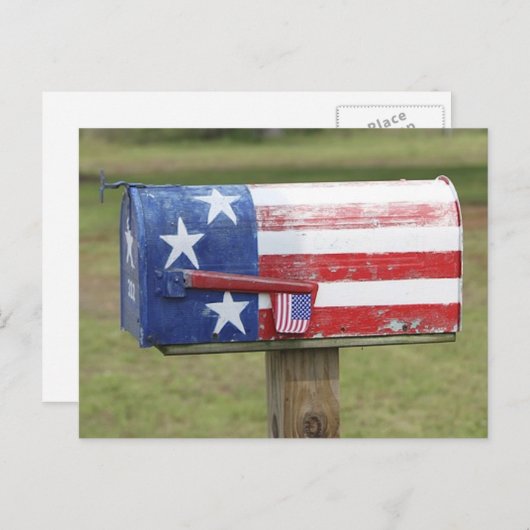 Patriottische postkaart (Voorkant / Achterkant)