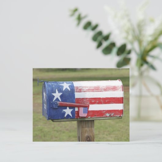 Patriottische postkaart (Staand voorkant)