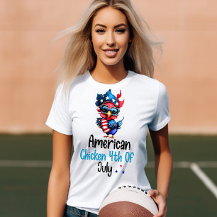 Patriottische Poultry Parade T-shirt